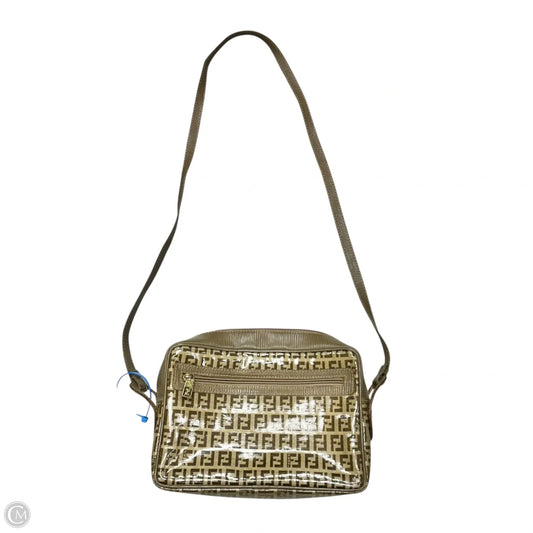 Crossbody Luxury Designer By Fendi, Size: Medium