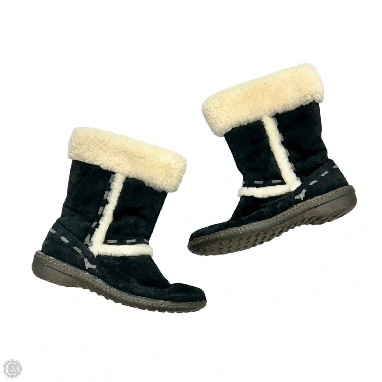 Boots Designer By Ugg In Black, Size: 11