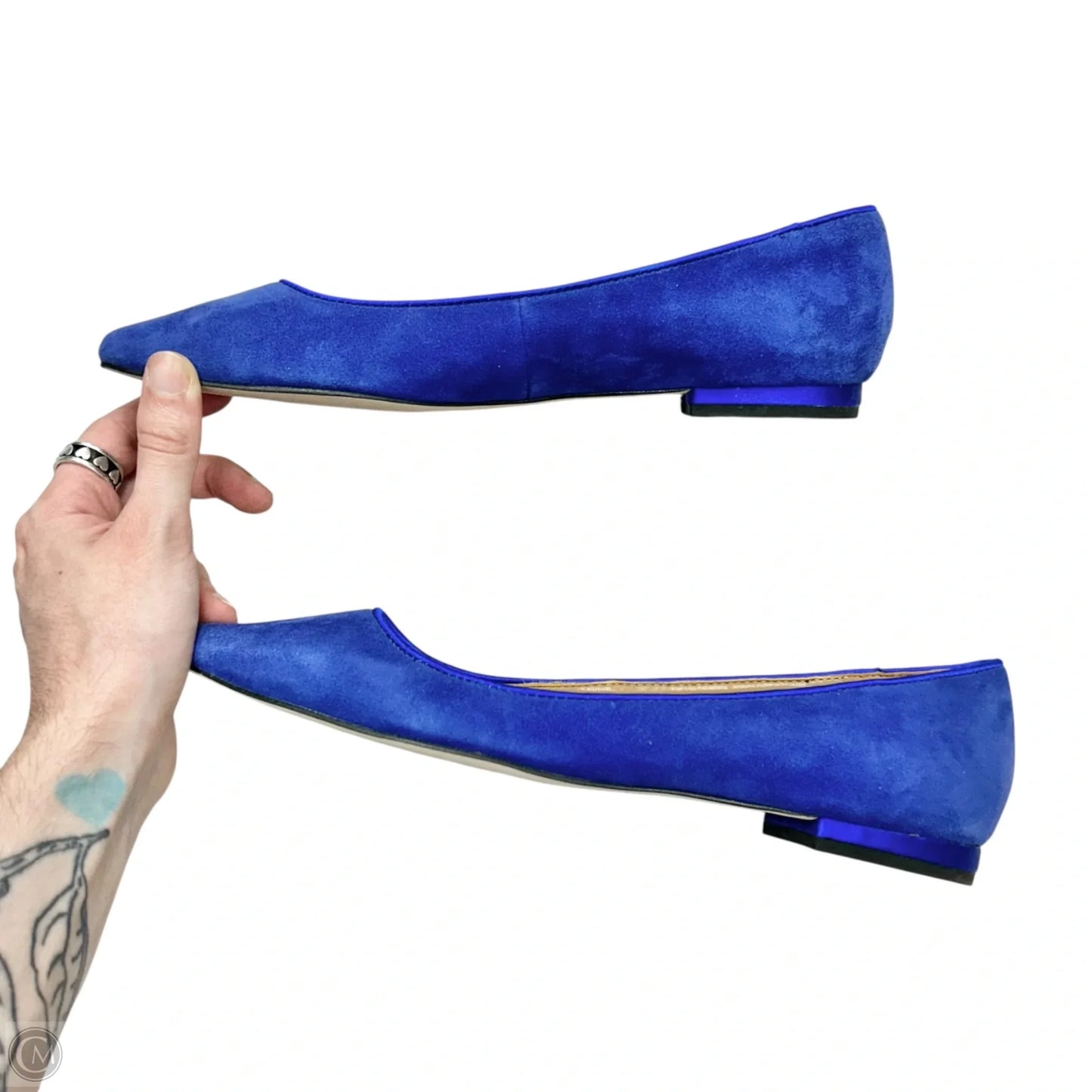 Shoes Flats By Talbots In Blue, Size: 6