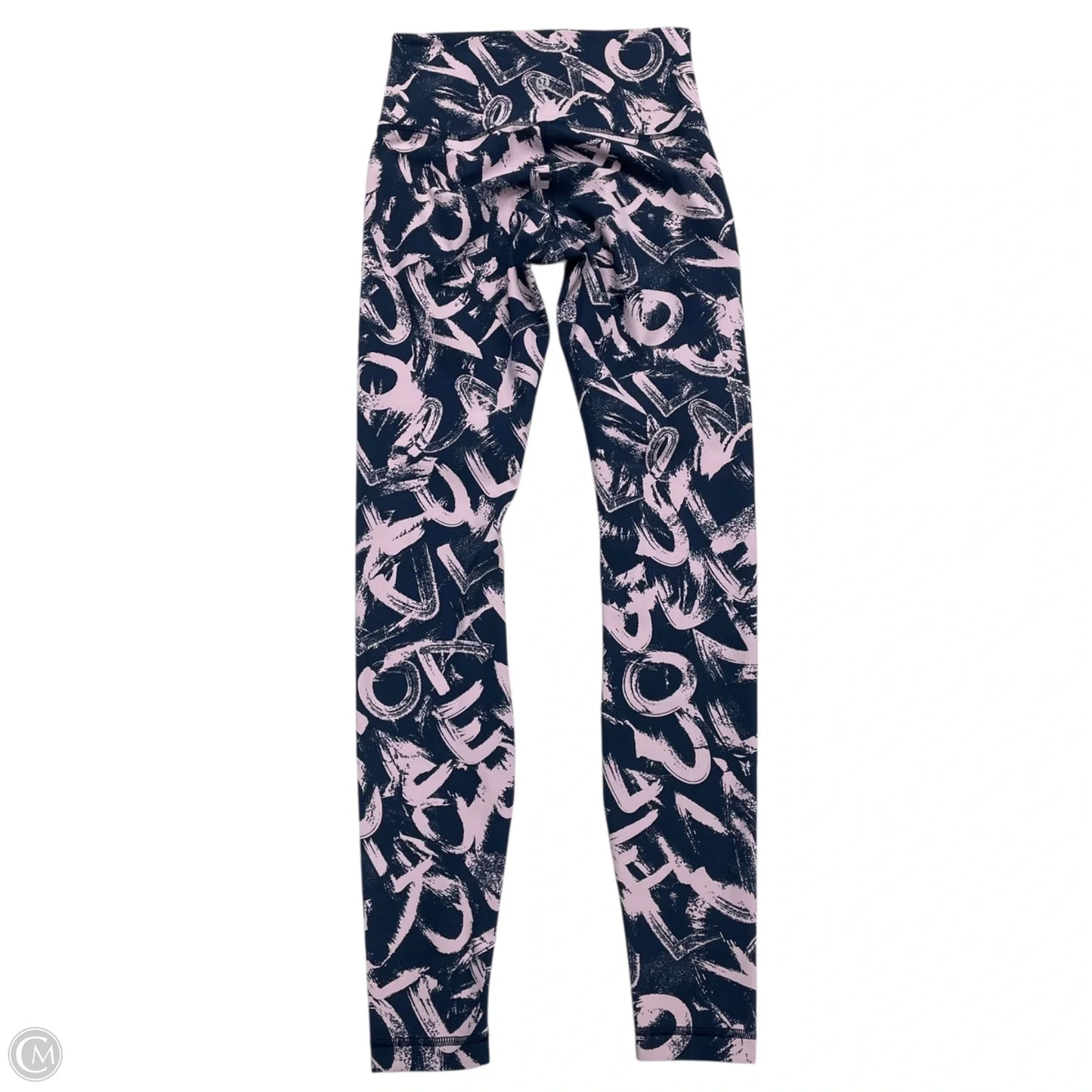 Athletic Leggings By Lululemon In Blue & Purple, Size: S