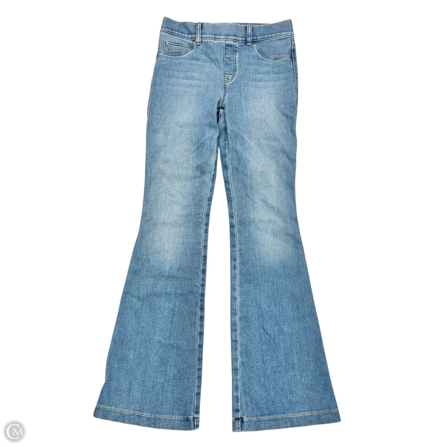 Jeans Wide Leg By Spanx In Blue Denim, Size: 2