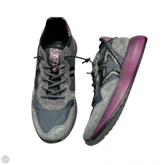 Shoes Sneakers By Cetti In Grey & Purple, Size: 8.5