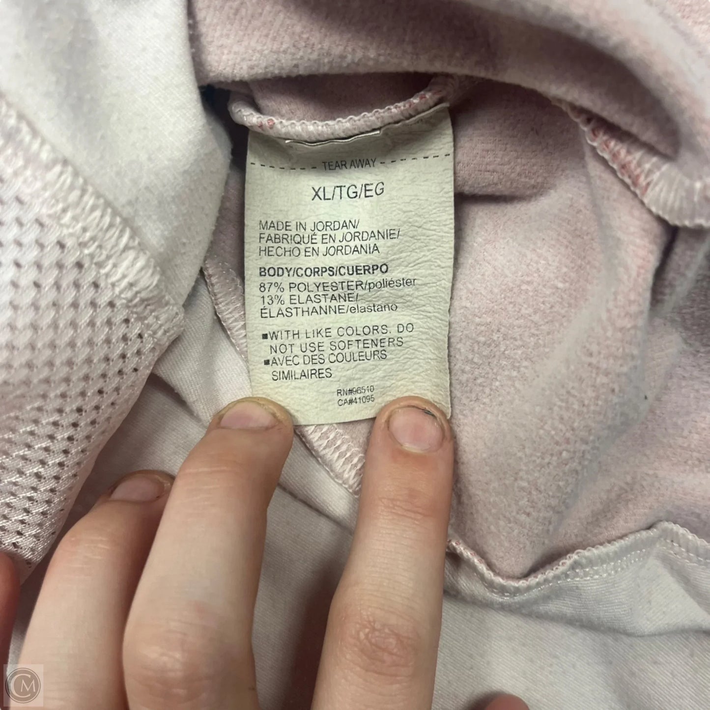 Athletic Jacket By Under Armour In Pink, Size: Xl