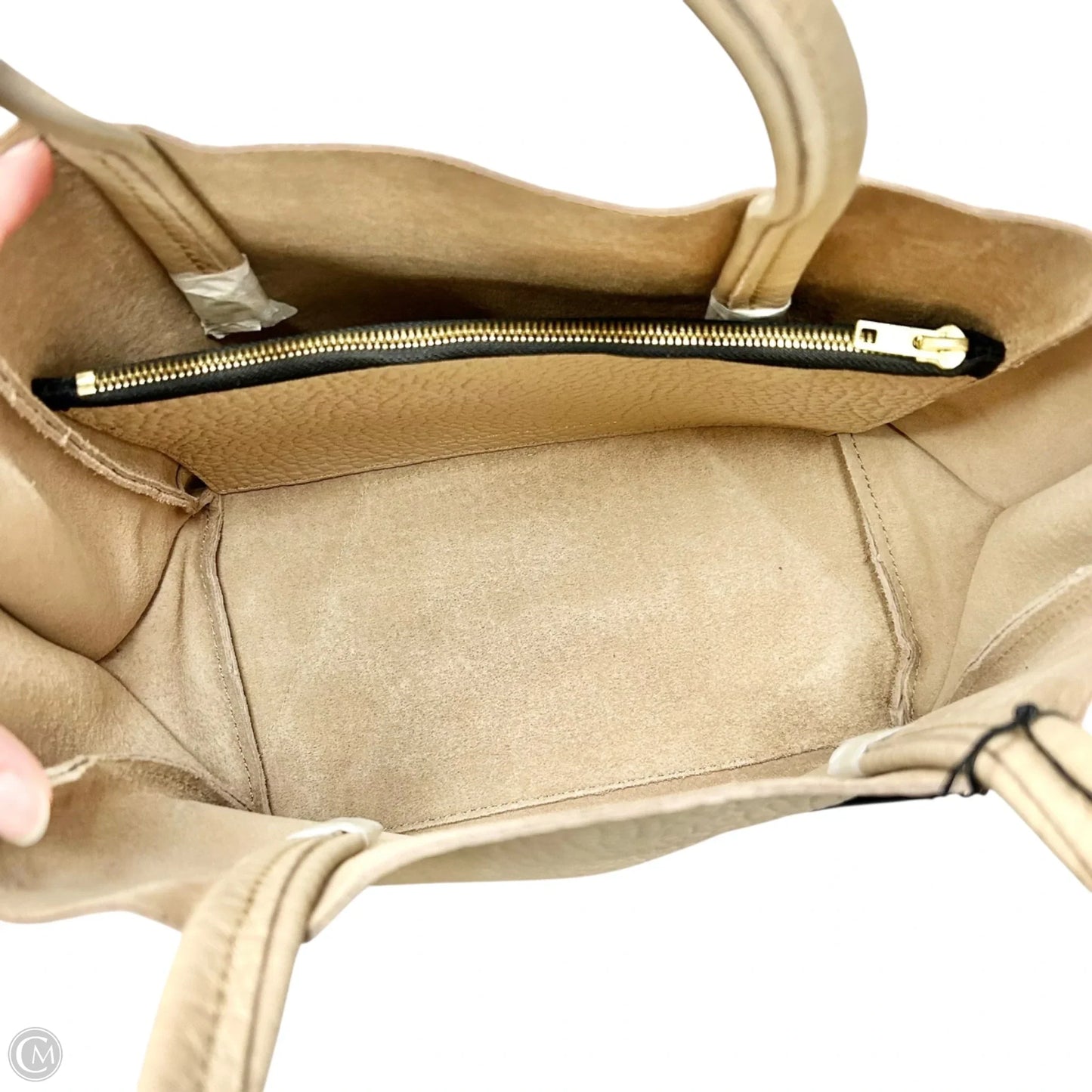 Handbag Leather By Ampersand As Apostrophe, Size: Medium