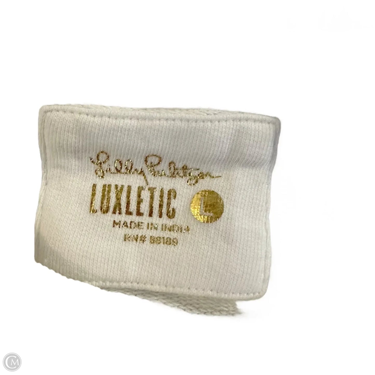 Sweatshirt Designer By Lilly Pulitzer In White, Size: L