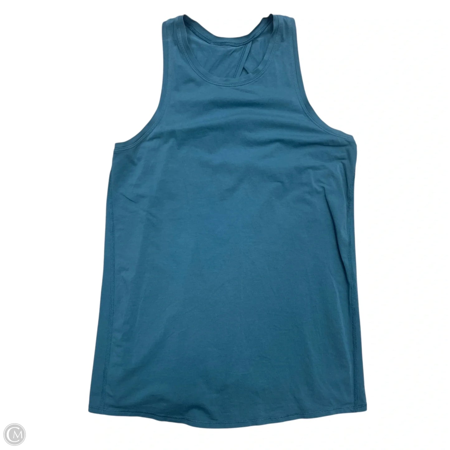 Athletic Tank Top By Lululemon In Teal, Size: M