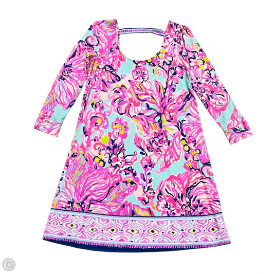 Dress Designer By Lilly Pulitzer In Pink & Purple, Size: Xs