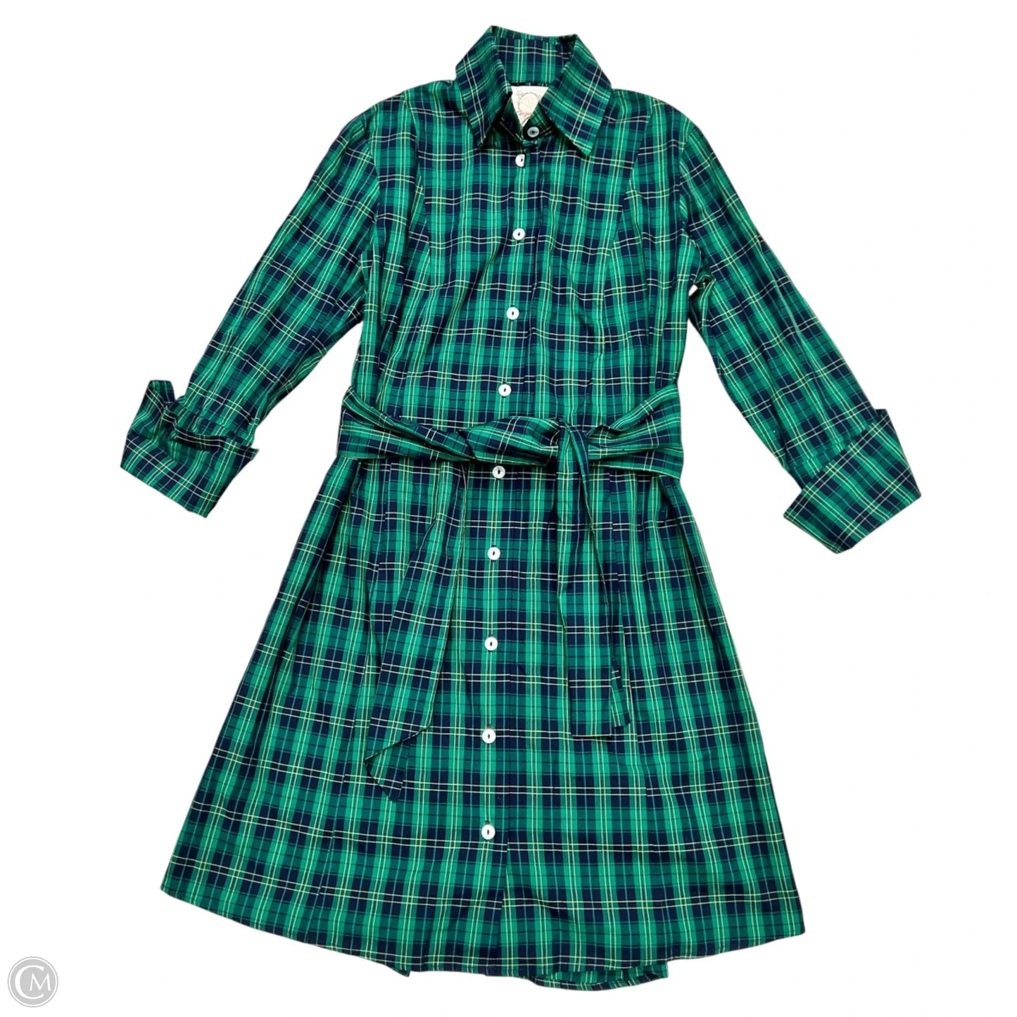 Dress Casual Short By Bell In Blue & Green, Size: Xs