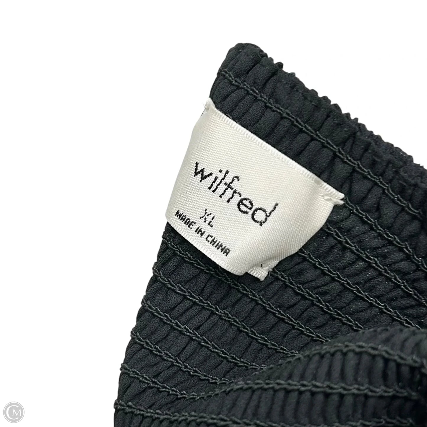 Dress Casual Maxi By Wilfred In Black & Blue, Size: Xl