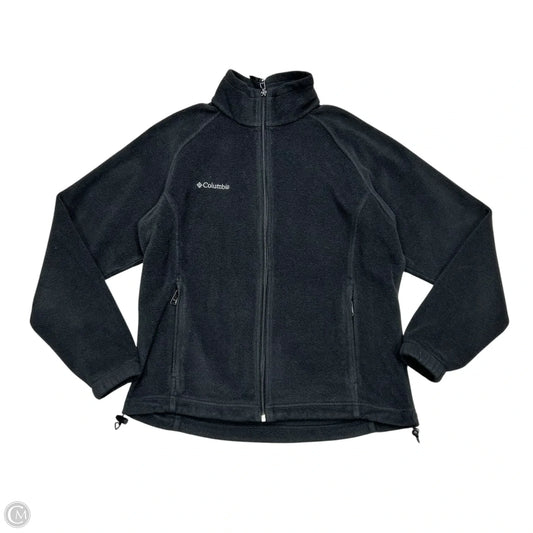 Jacket Fleece By Columbia In Black, Size: L