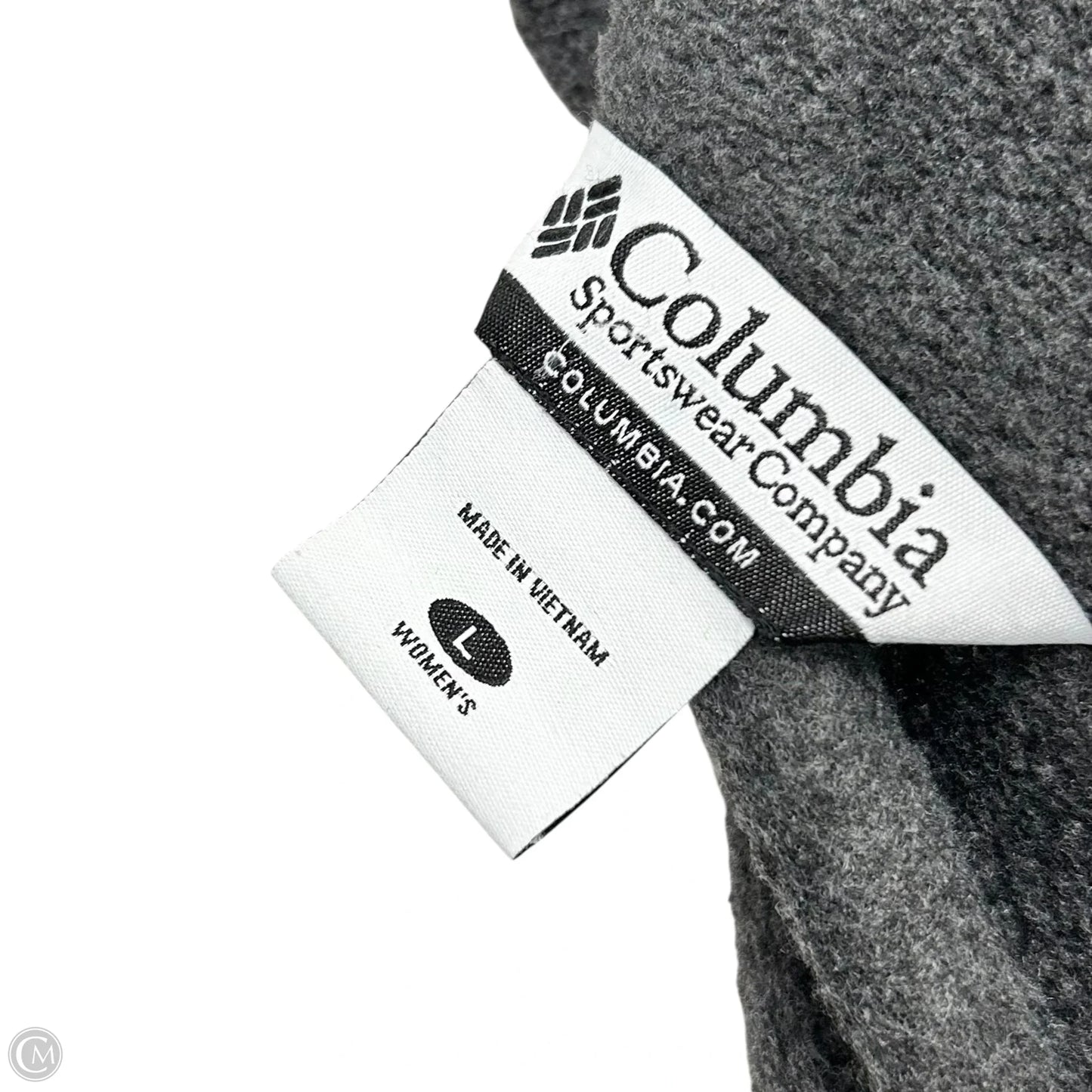 Jacket Fleece By Columbia In Grey, Size: L