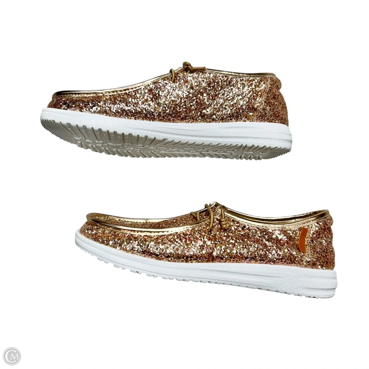 Shoes Flats By Corkys In Rose Gold, Size: 7