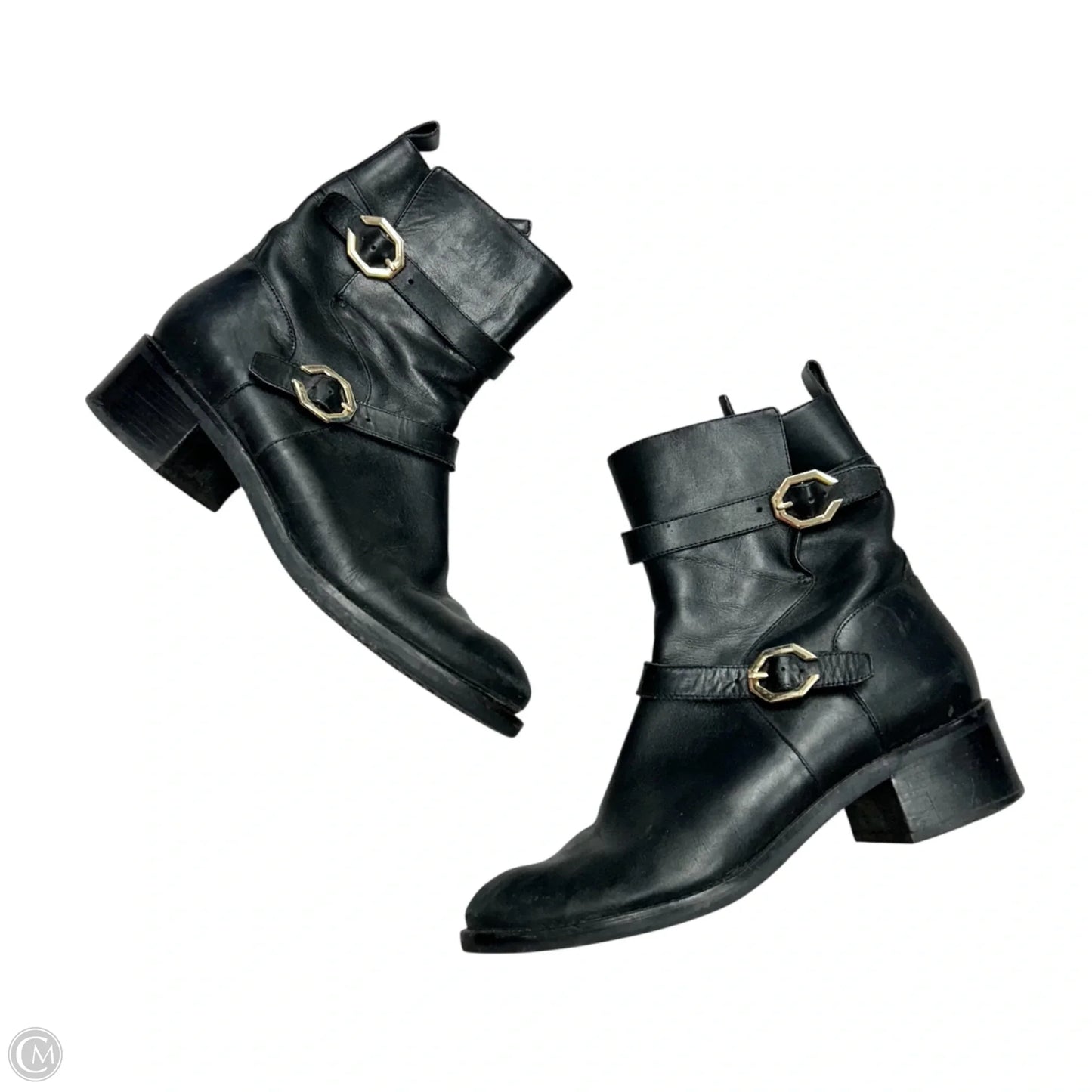 Boots Ankle Flats By Cole-haan In Black, Size: 10