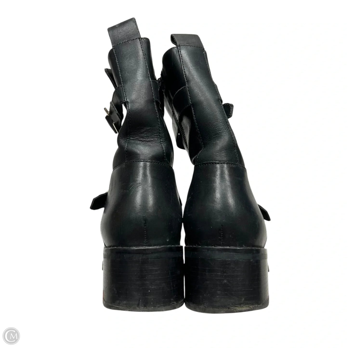 Boots Ankle Flats By Cole-haan In Black, Size: 10