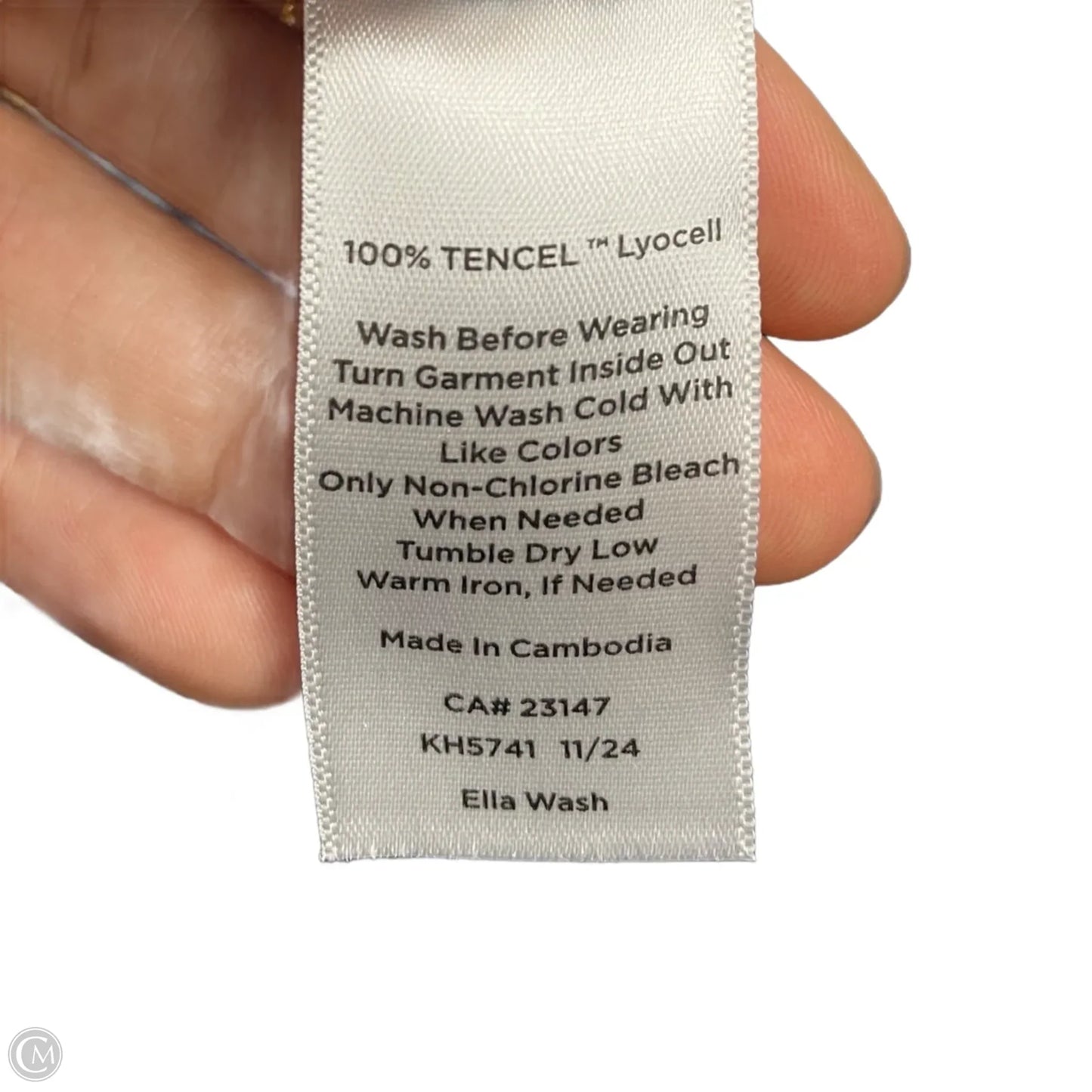 Jeans Cropped By Talbots In Blue Denim, Size: 8p