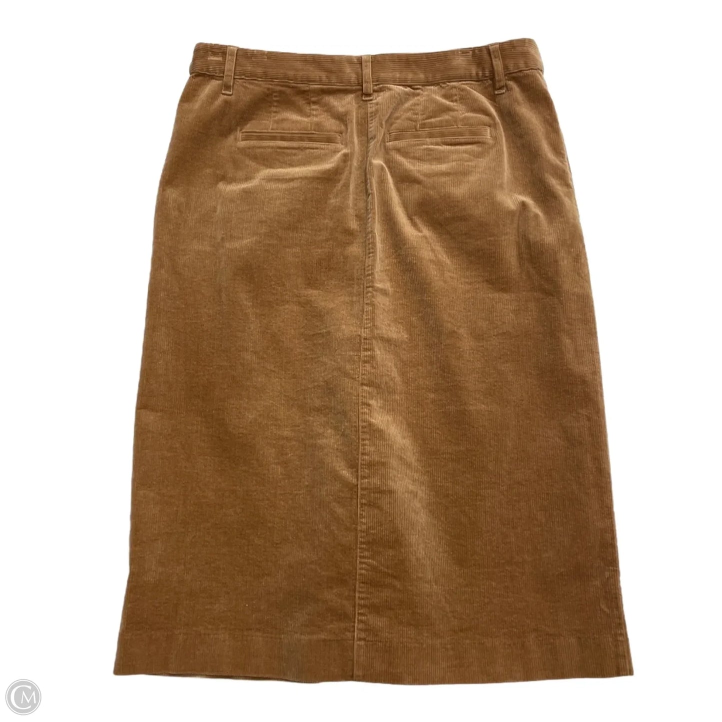 Skirt Midi By Talbots In Tan, Size: 12p