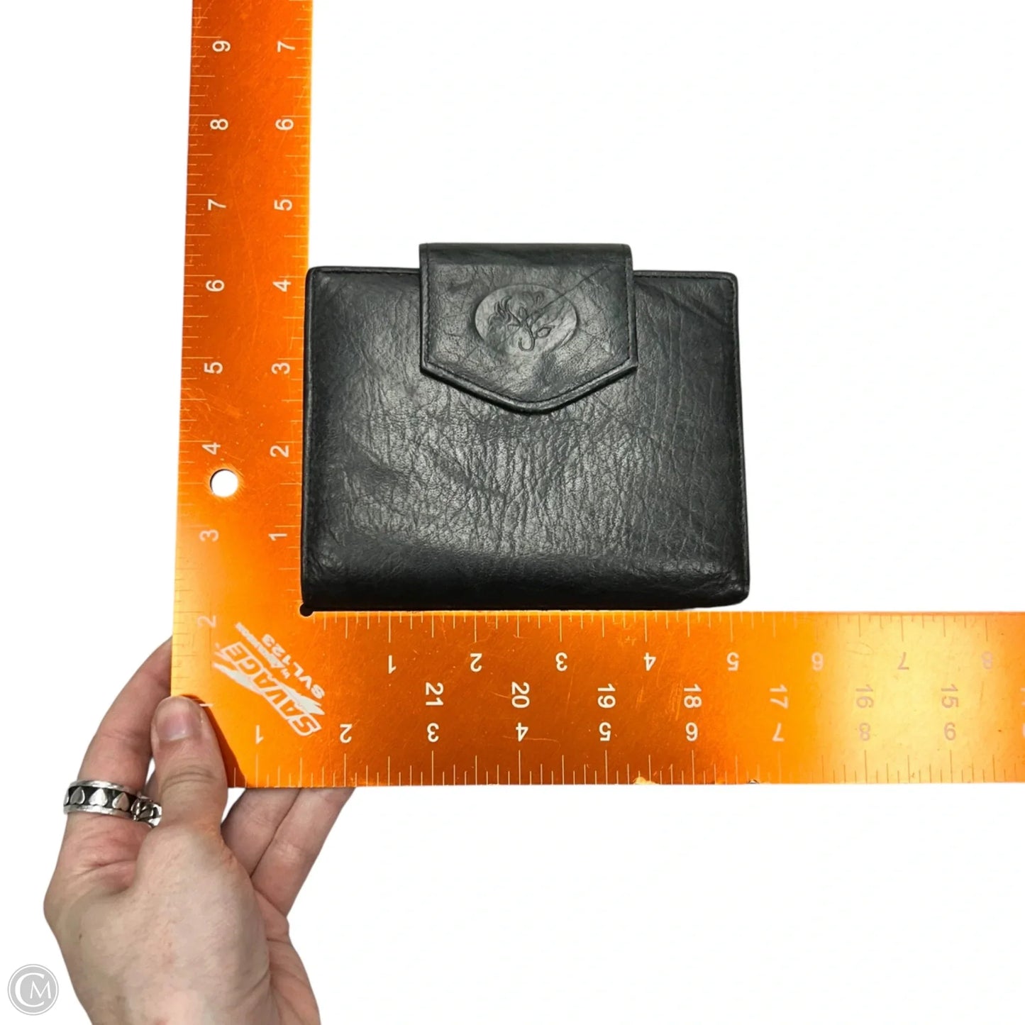 Wallet Leather By Buxton, Size: Medium