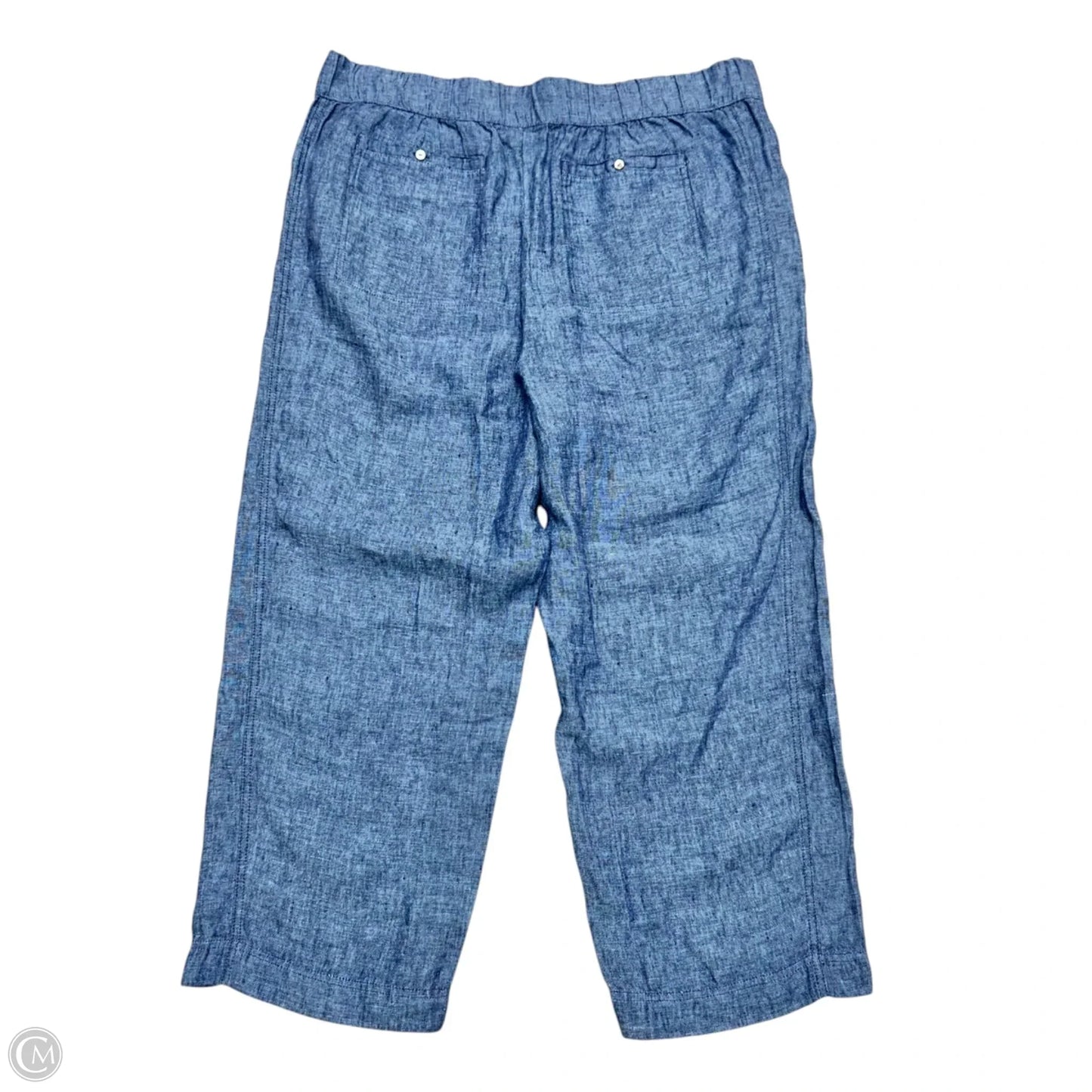 Pants Wide Leg By Pure Jill In Blue, Size: L