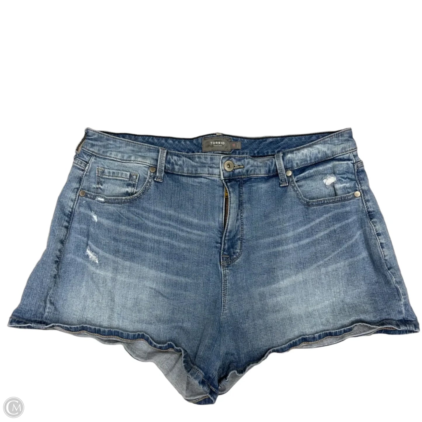 Shorts By Torrid In Blue Denim, Size: 16