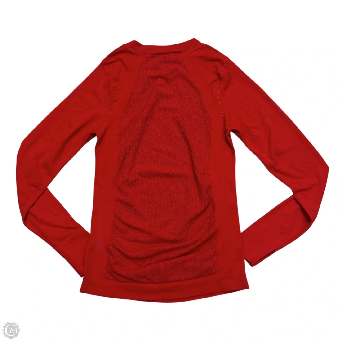 Athletic Top Long Sleeve Crewneck By Athleta In Red, Size: Xl