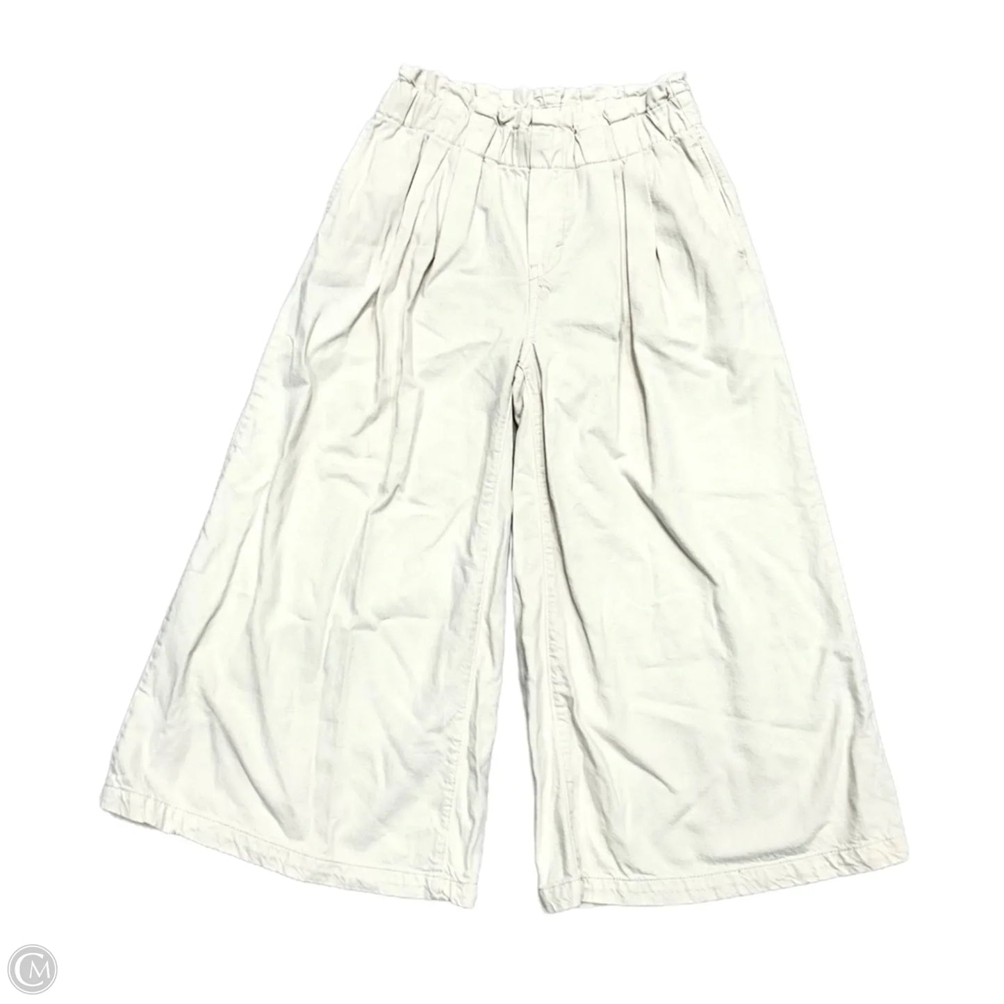 Pants Wide Leg By Pilcro In Cream, Size: Xxs