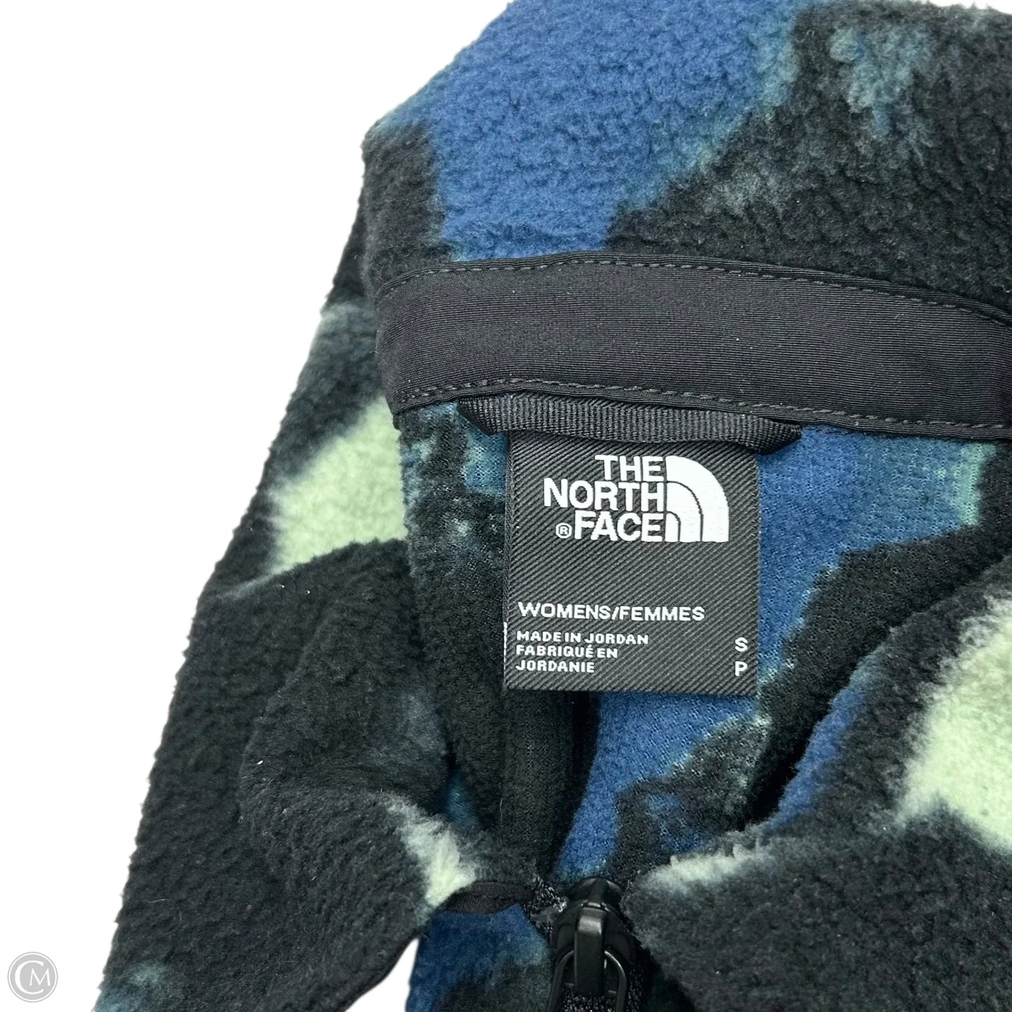 Jacket Fleece By The North Face In Black & Blue, Size: S