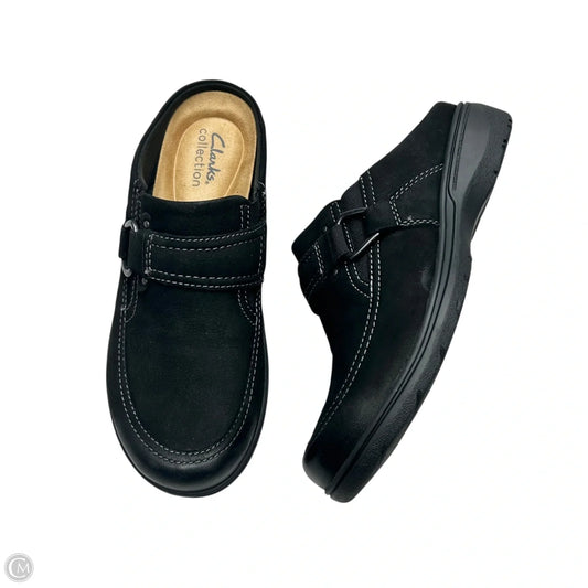 Shoes Flats By Clarks In Black, Size: 7