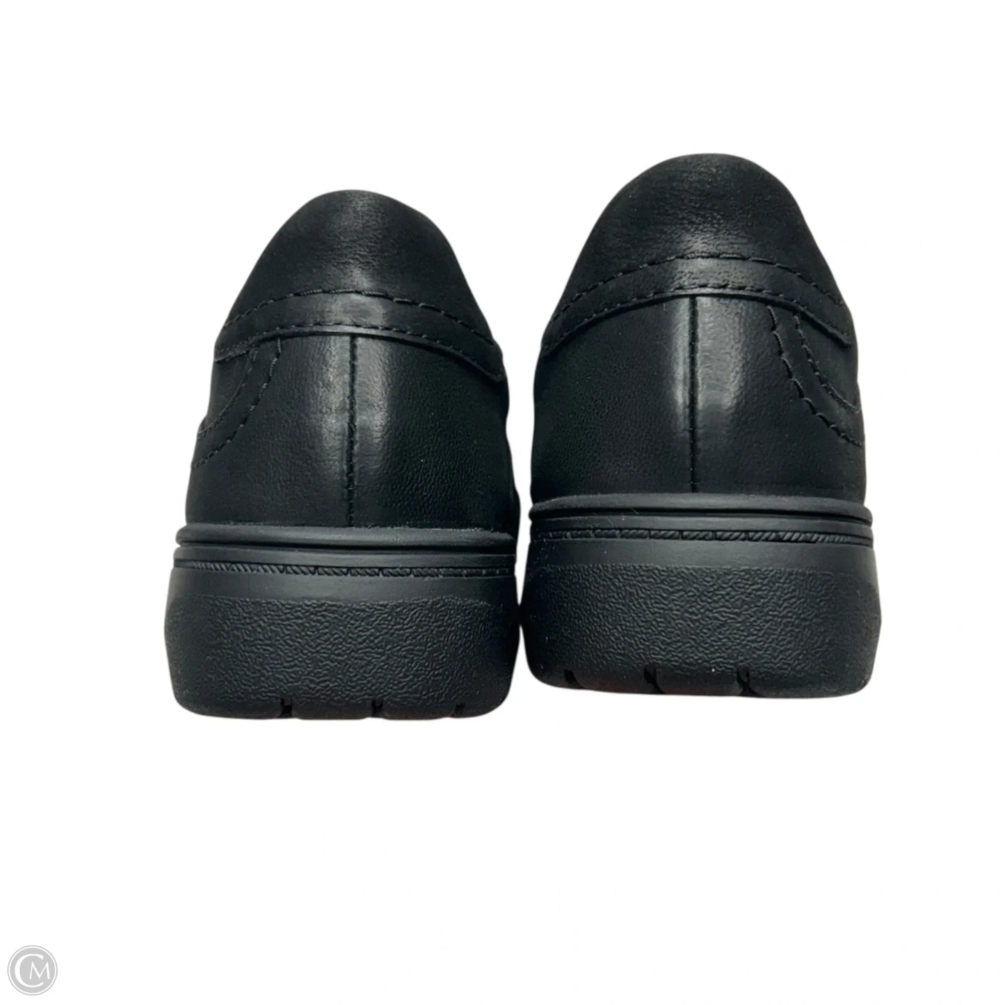 Shoes Flats By Clarks In Black, Size: 7
