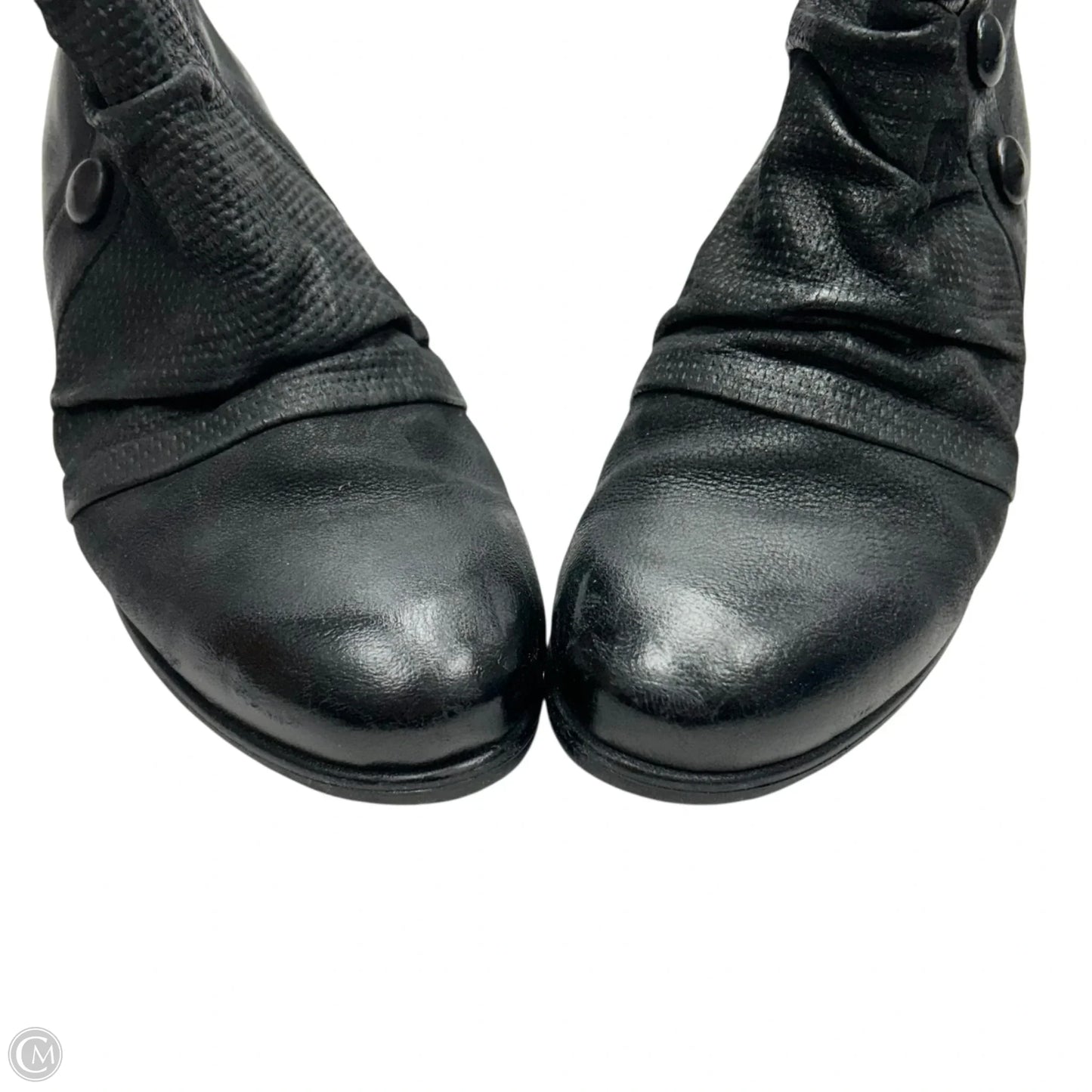 Boots Ankle Heels By Miz Mooz In Black, Size: 8.5