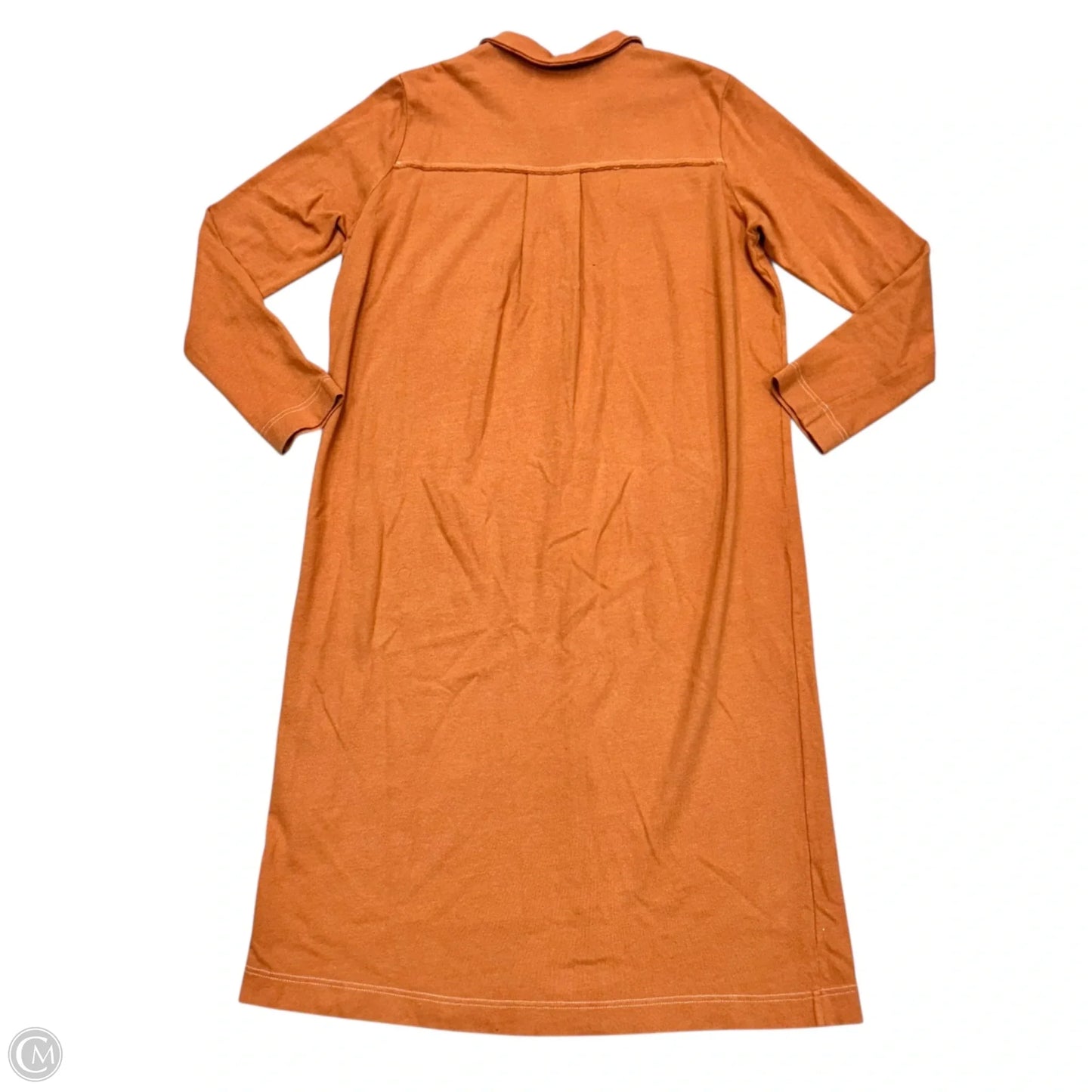 Dress Casual Midi By Free People In Orange, Size: S