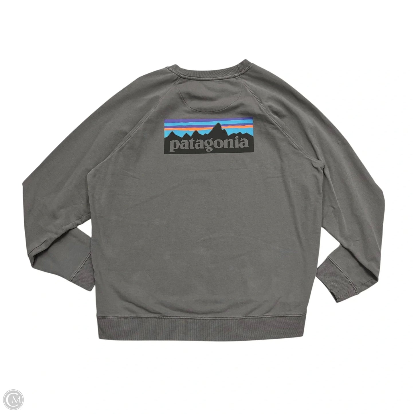 Top Long Sleeve By Patagonia In Grey, Size: Xxl