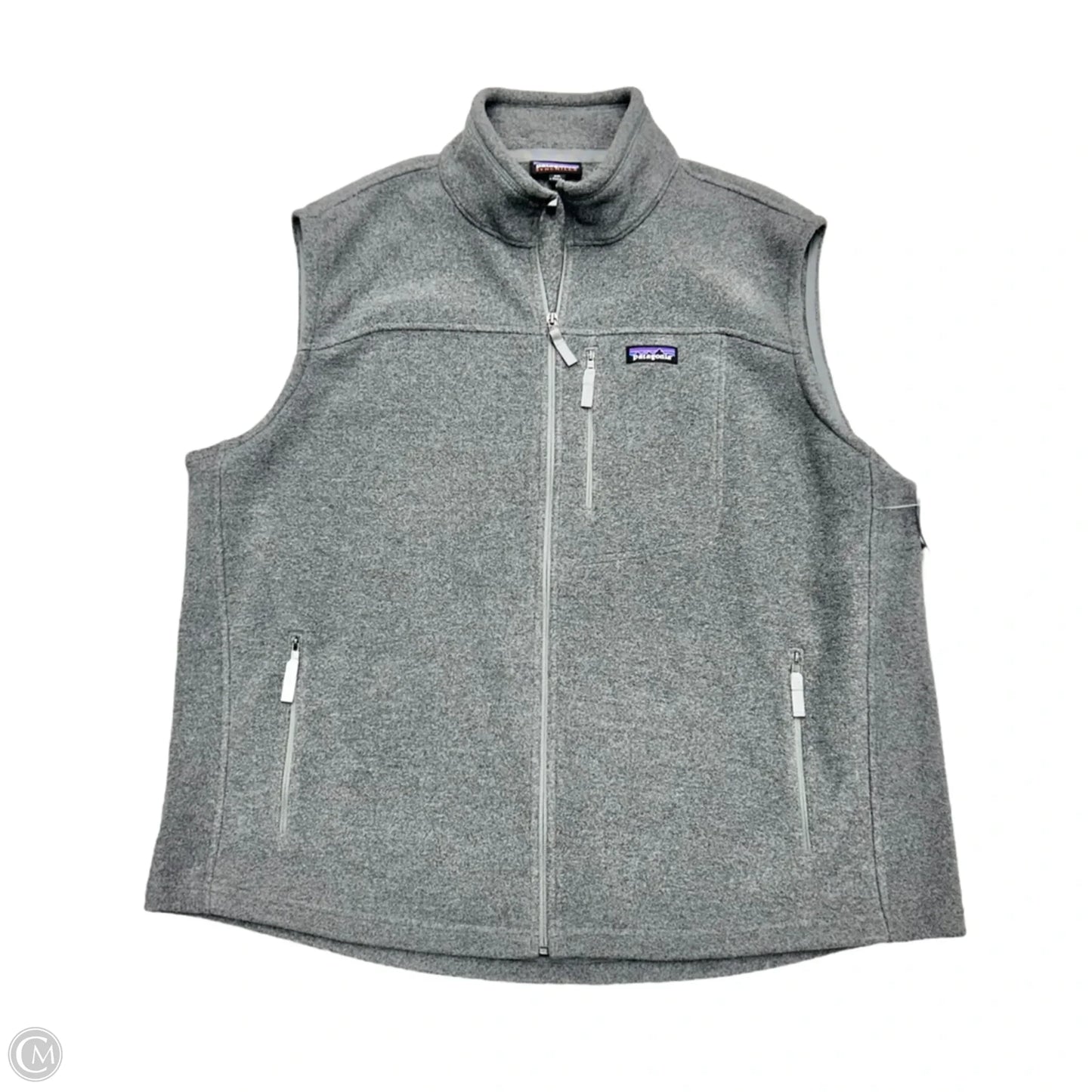 Vest Fleece By Patagonia In Grey, Size: Xxl