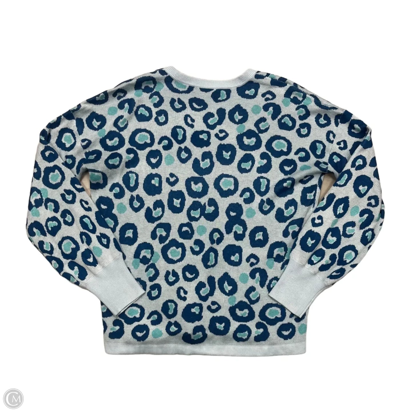 Sweater Cardigan Designer By Lilly Pulitzer In Blue, Size: L