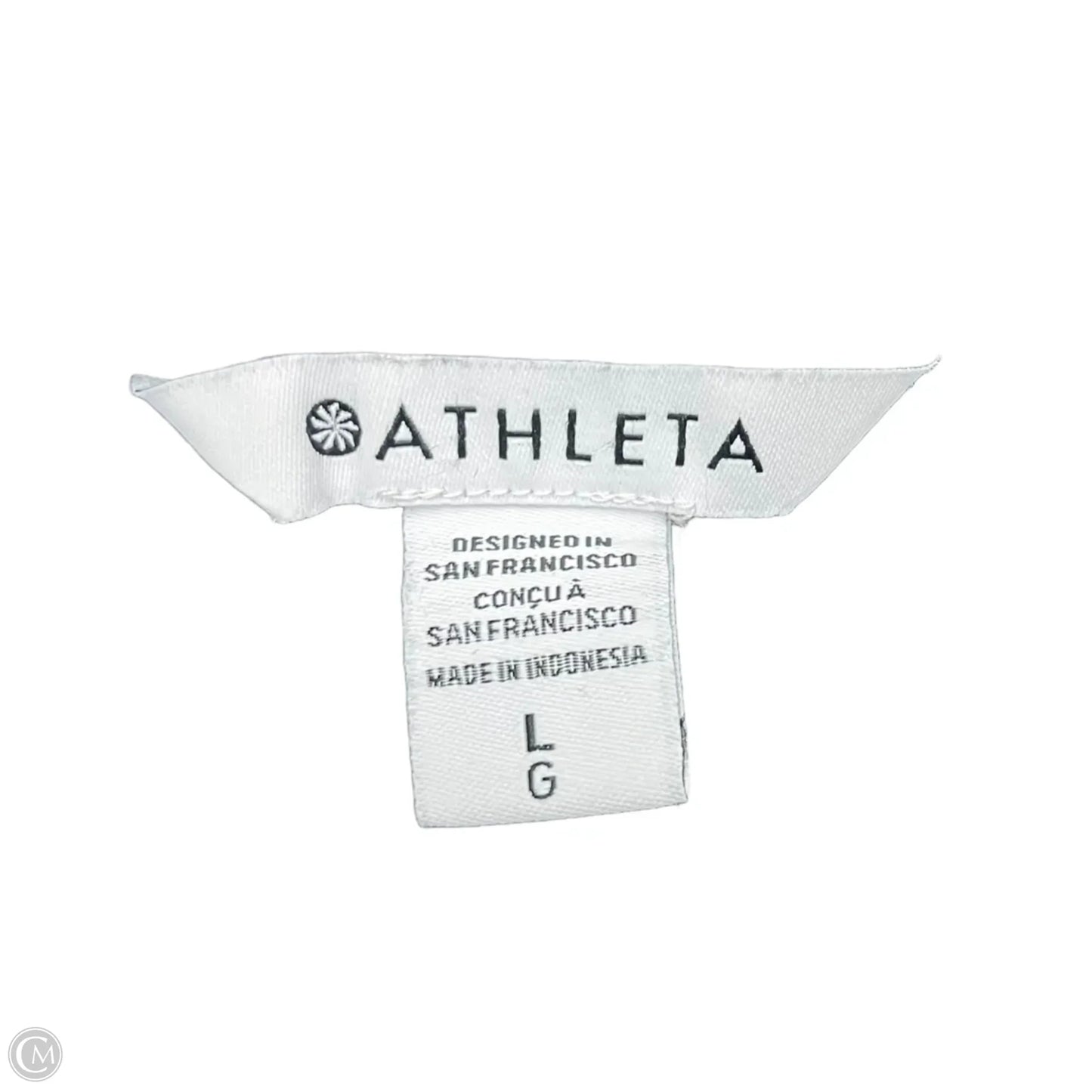 Athletic Sweatshirt Crewneck By Athleta In Grey, Size: L