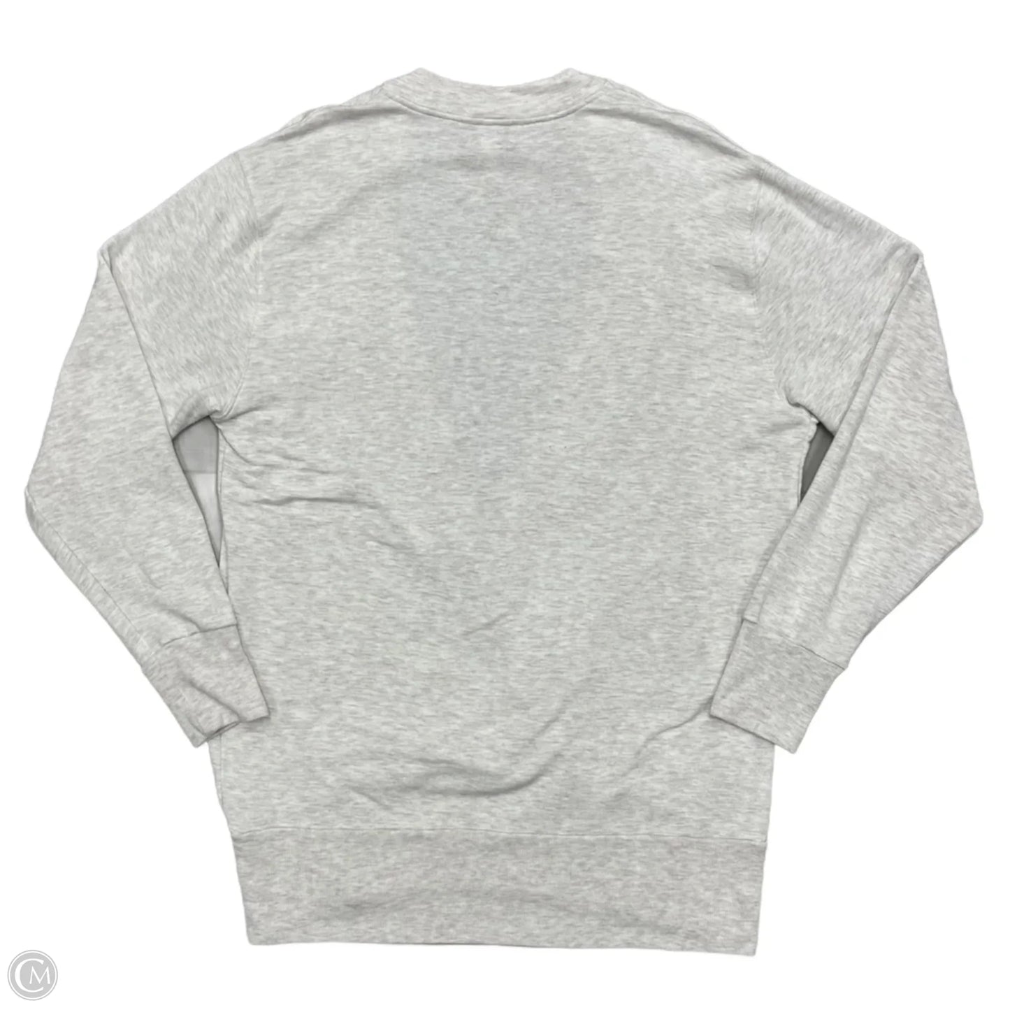 Athletic Sweatshirt Crewneck By Athleta In Cream, Size: M