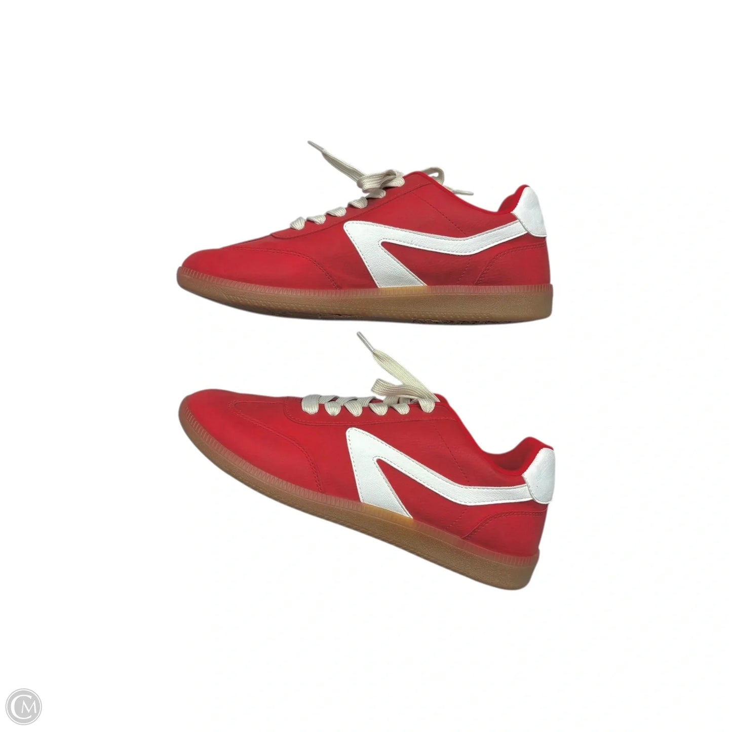Shoes Sneakers By Dolce Vita In Red & White, Size: 8.5