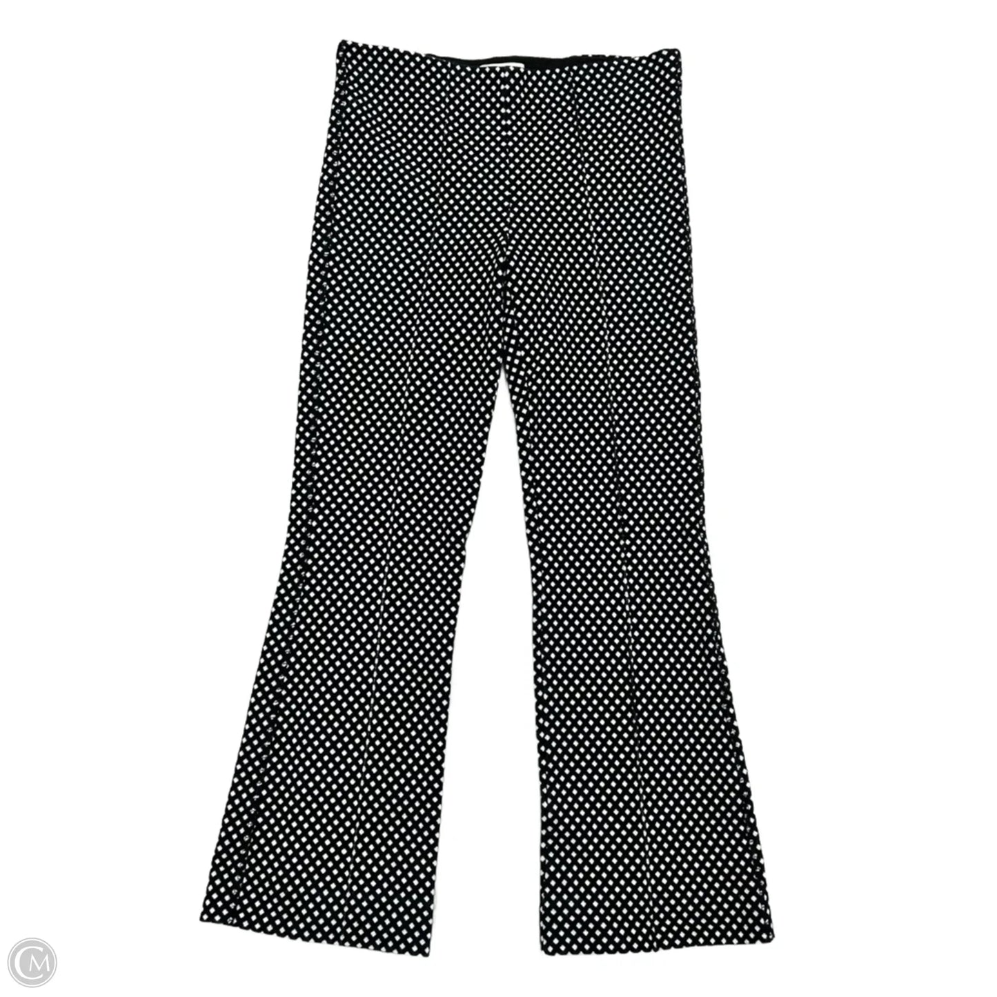 Pants Cropped By Anthropologie In Black & White, Size: Xs