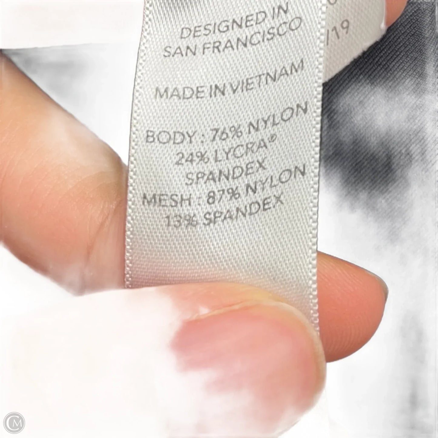 Athletic Leggings By Athleta In Black, Size: L