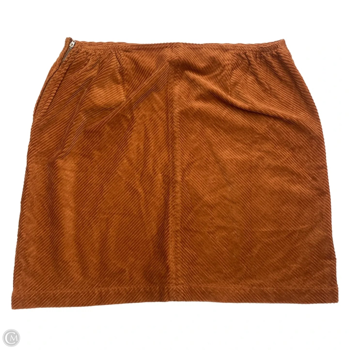 Skirt Midi By Talbots In Orange, Size: 20