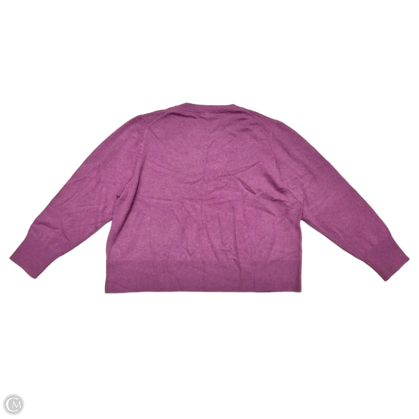 Sweater Cashmere By J. Crew In Purple, Size: 3x