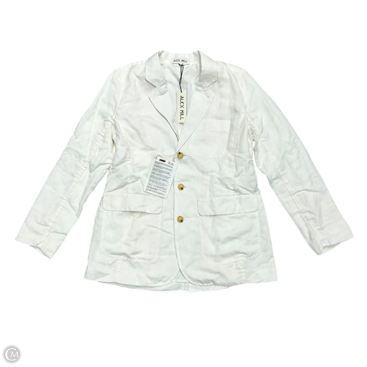 Blazer By Alex Mill In White, Size: M