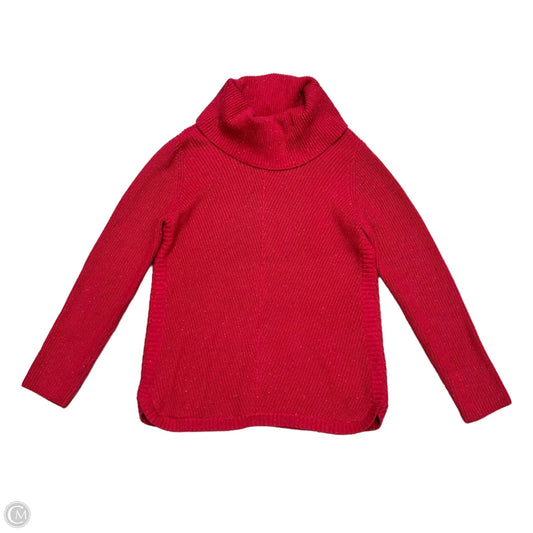 Sweater By Talbots In Red, Size: M