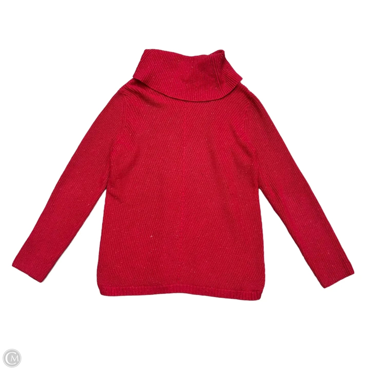 Sweater By Talbots In Red, Size: M
