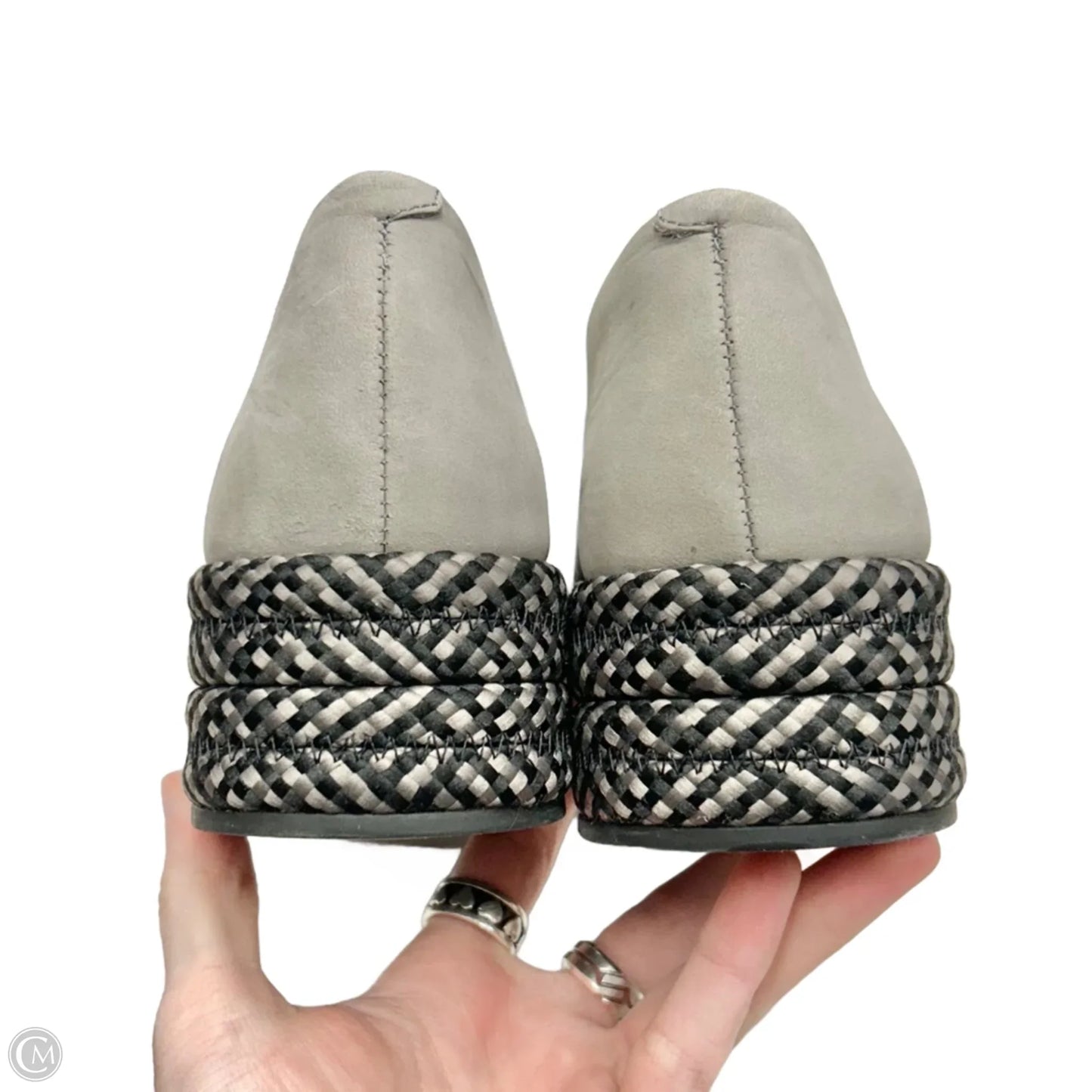 Shoes Sneakers Platform By All Saints In Black & Grey, Size: 9.5