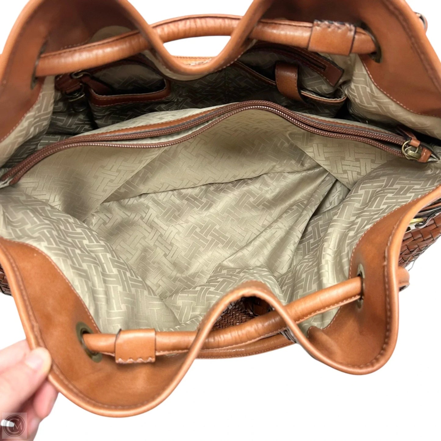 Handbag Leather By Cole-haan, Size: Large