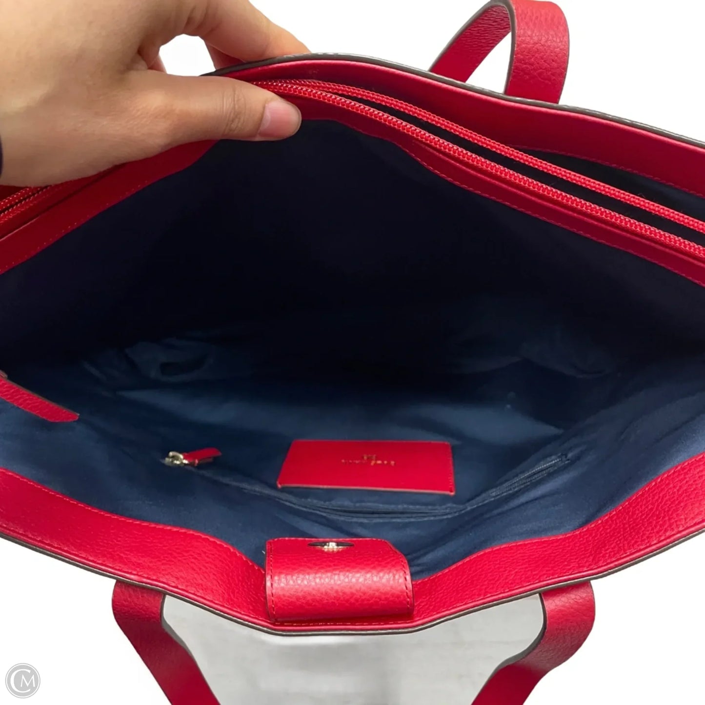 Tote Leather By Cole-haan, Size: Large