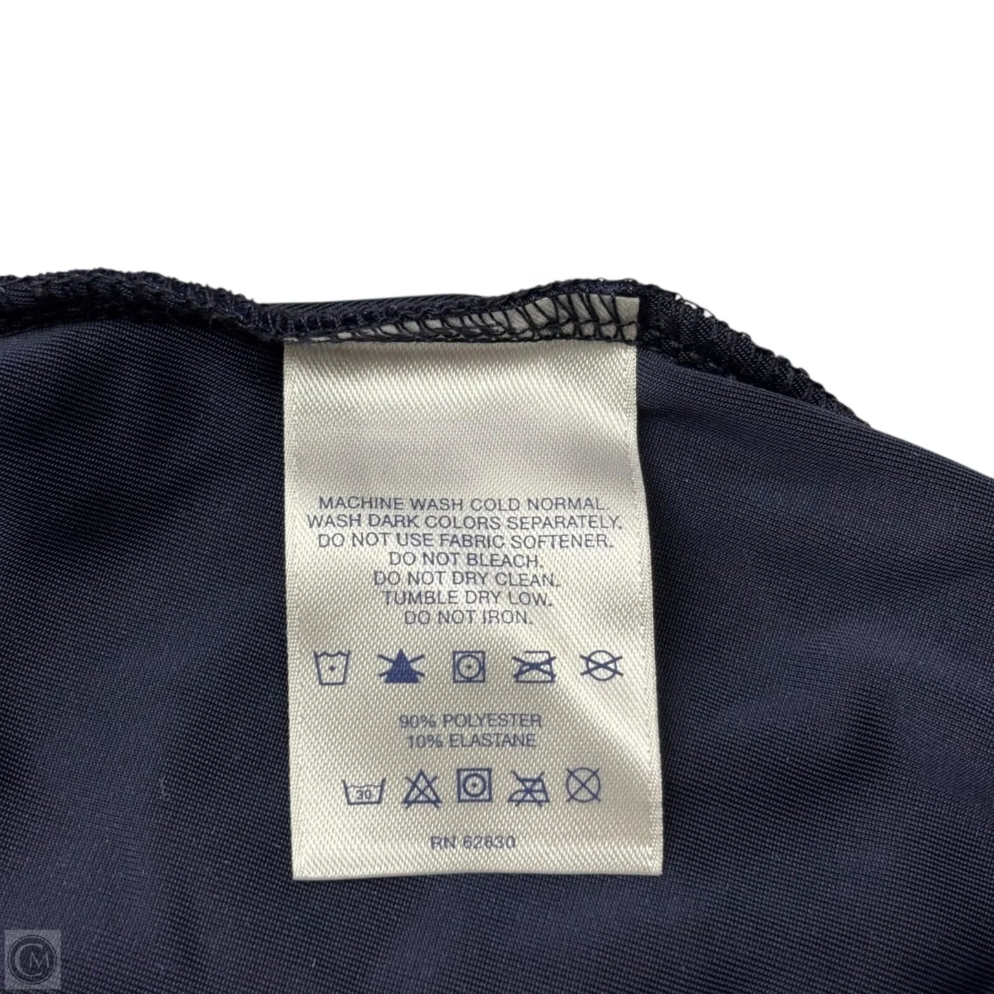 Dress Party Midi By Lands End In Navy, Size: 2x