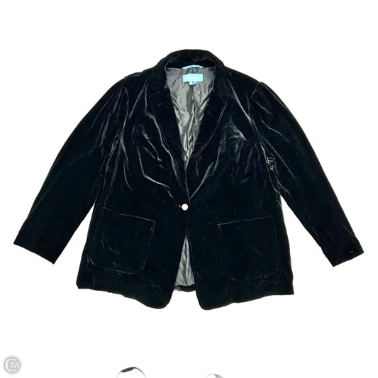 Blazer By Draper James In Black, Size: 2x