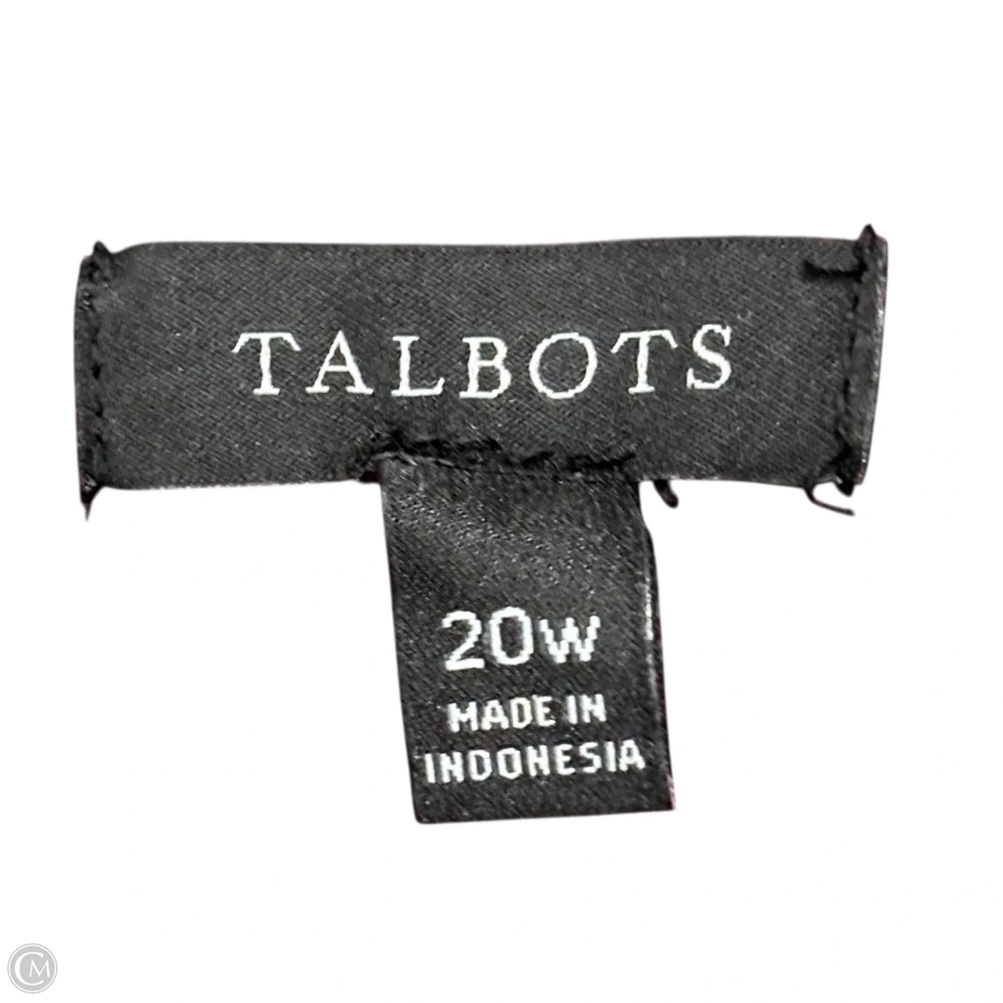 Dress Party Midi By Talbots In Maroon, Size: 2x