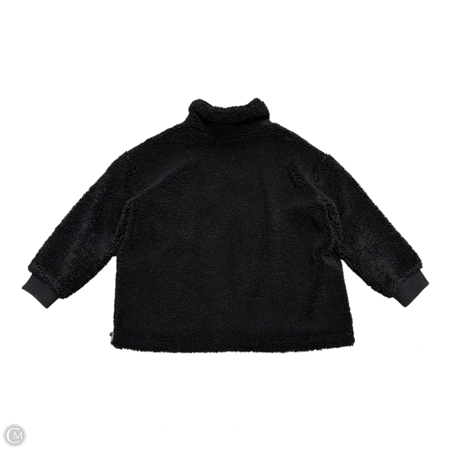 Coat Faux Fur & Sherpa By Levis In Black, Size: 2x